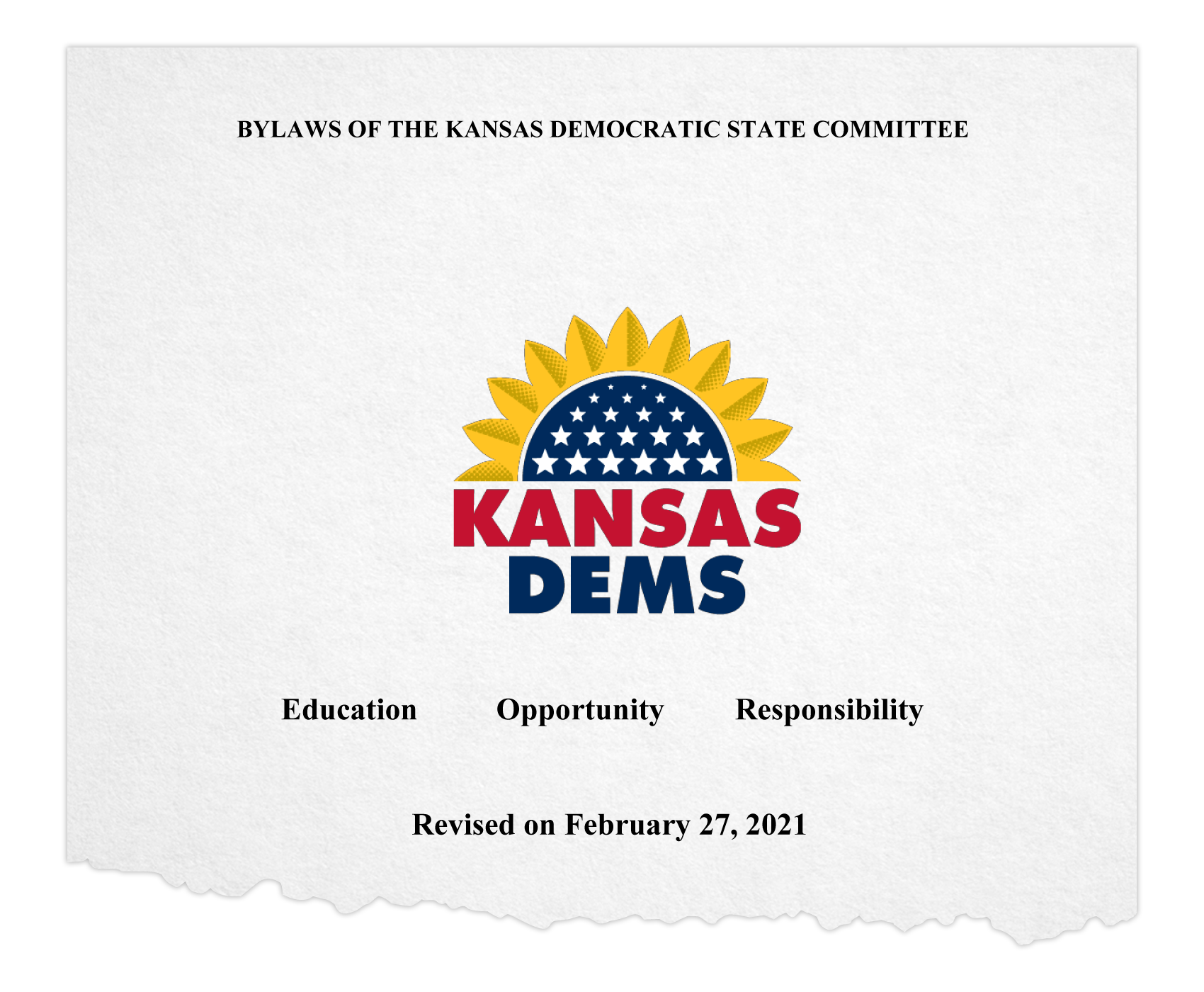 Kansas Dems Bylaws